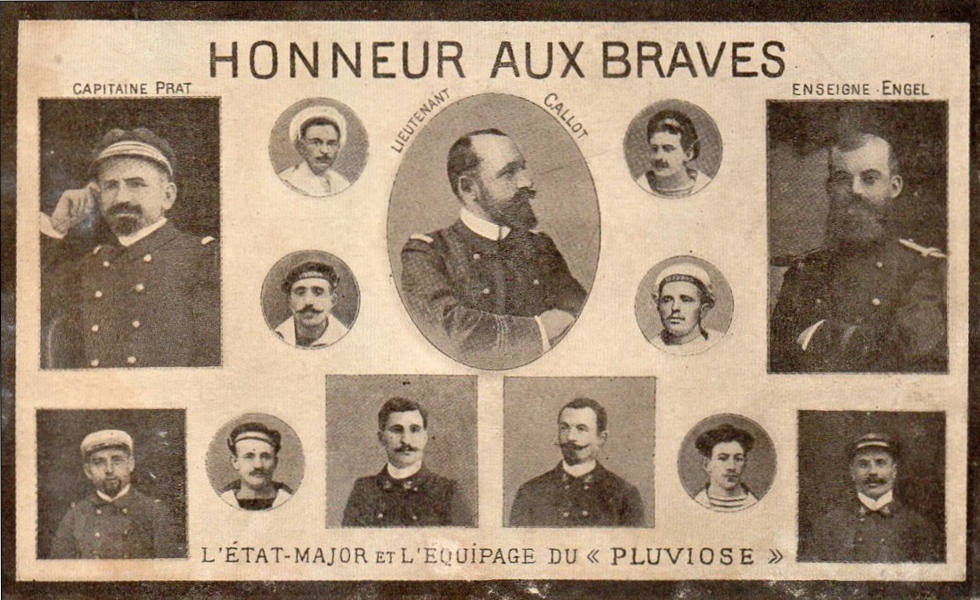 Calais sous marin le pluviose