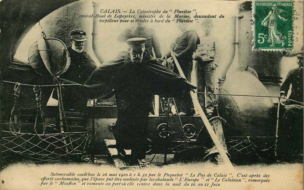 photo Calais ministre de la marine en visite