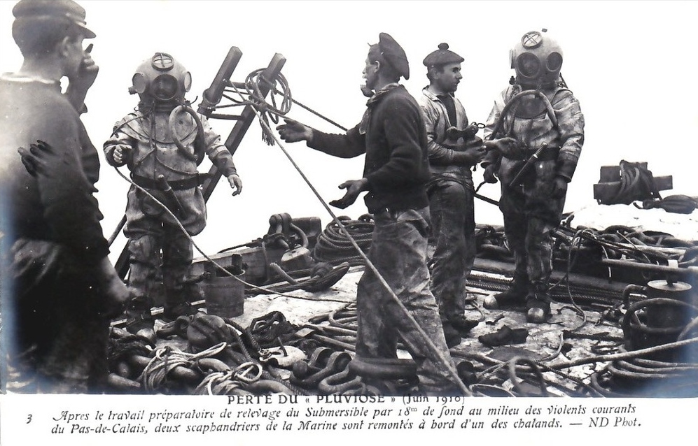 photo Calais les scaphandriers