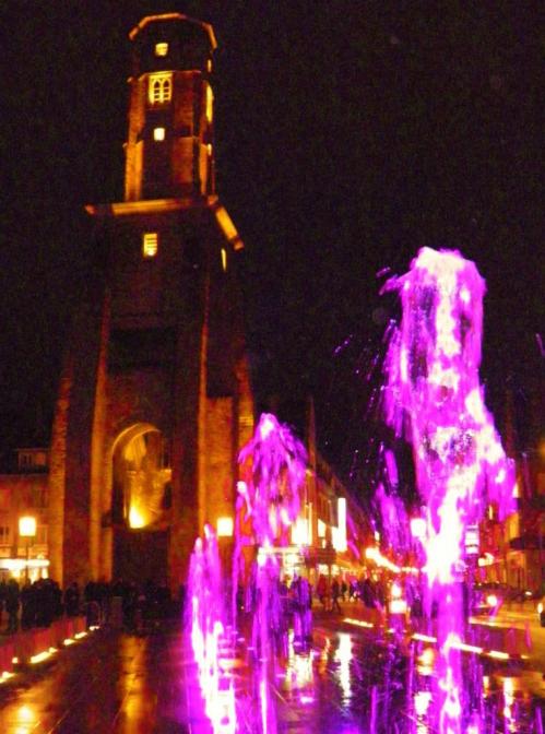 Fontaine de calais illuminations