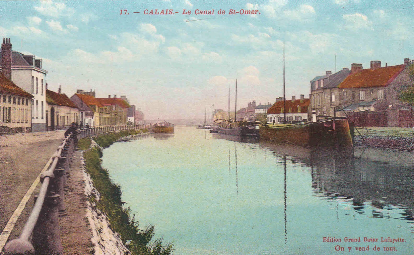 Calais le canal de saint omer