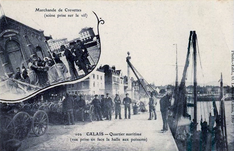 Calais marchande de crevettes
