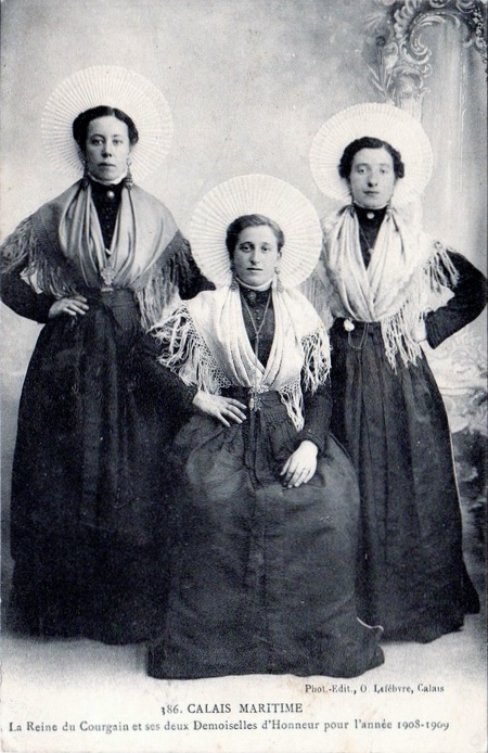 Calais matelotes courguinoises reines du courgain en 1908