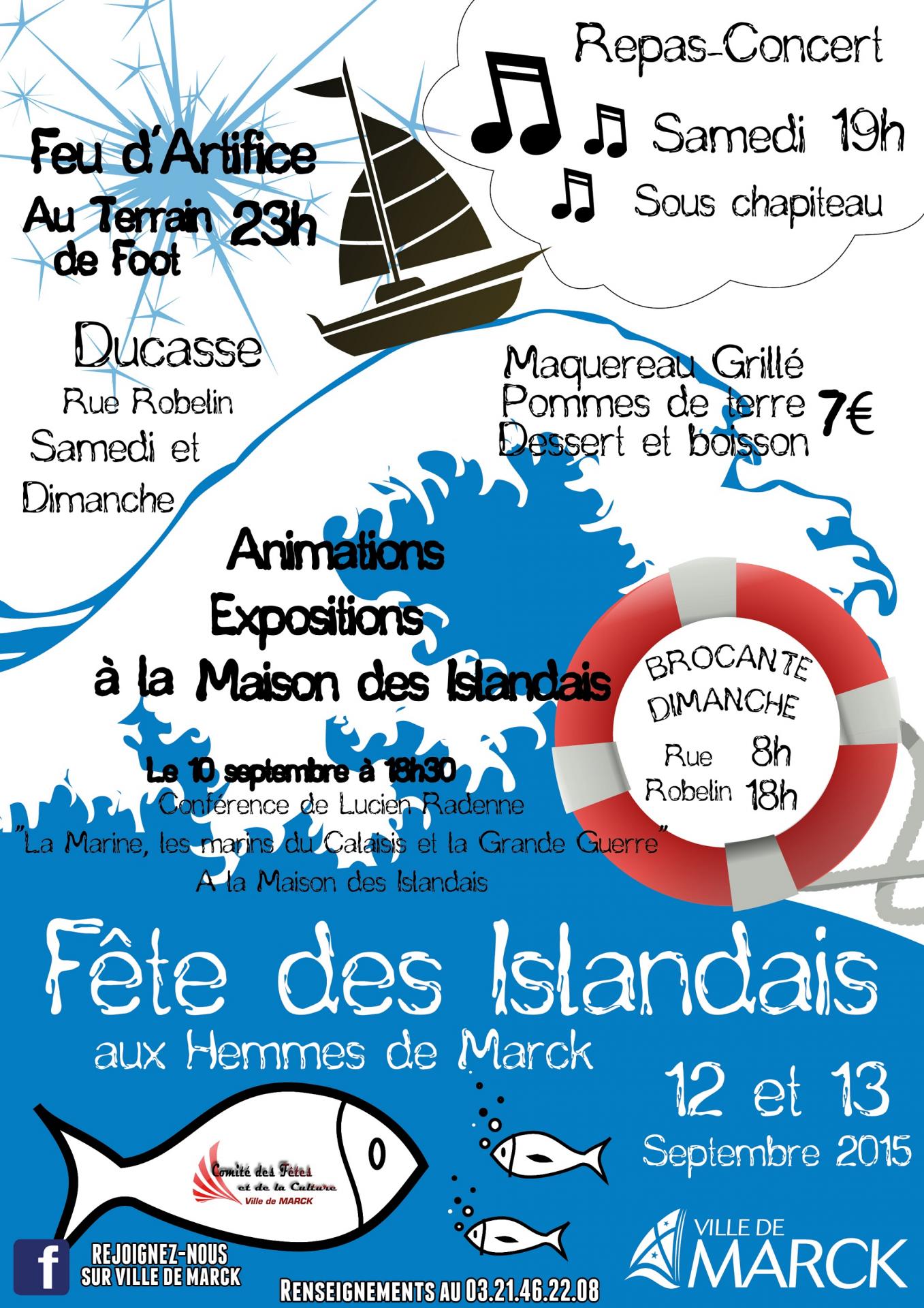 Fete des islandais 2015 aux hemmes de marck septembre 2