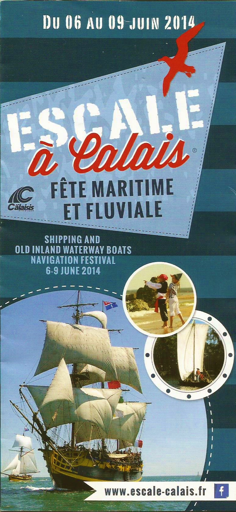 Escale à Calais,  grande fête maritime et fluviale